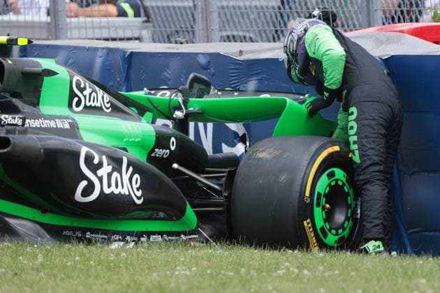 Circuit Gilles-Villeneuve 24 Zhou Guanyu (jap) Stake F1 Team (che) Sauber C445 Ferrari, during the 2024 Formula 1 Canadian Grand Prix, 9th round of the 2024 Formula 1 World Championship, WM, Weltmeisterschaft from June 7 to 9, 2024 at the Gilles Villeneuve Circuit in Montreal. (Philippe Nanchino SPP) Copyright: xPhilippexNanchinox xSPPx spp-en-EuSpIm-PN4_F1_Canada_08Jun2024_MT022
