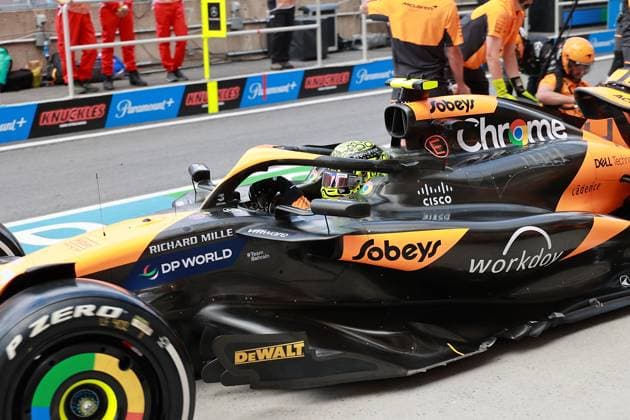 FORMULA 1 AWS GRAND PRIX DU CANADA 2024 08.06.2024, Circuit Gilles-Villeneuve, Montreal, FORMULA 1 AWS GRAND PRIX DU CANADA 2024 , im Bild Lando Norris (GBR), McLaren F1 Team