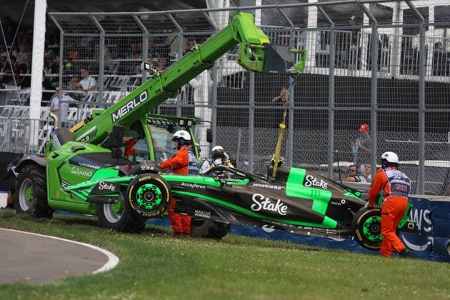 24 Zhou Guanyu (jap) Stake F1 Team (che) Sauber C445 Ferrari, during the 2024 Formula 1 Canadian Grand Prix, 9th round of the 2024 Formula 1 World Championship, WM, Weltmeisterschaft from June 7 to 9, 2024 at the Gilles Villeneuve Circuit in Montreal. Montreal Circuit Gilles-Villeneuve Canada Canada Copyright: xJustPictures.ch PhilippexNanchinox jp-en-EuSpIm-PN4_F1_Canada_08Jun2024_MT024