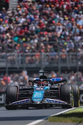 31 Esteban Ocon (fra) BWT Alpine F1 Team (fra) Alpine A524 Renault, during the 2024 Formula 1 Canadian Grand Prix, 9th round of the 2024 Formula 1 World Championship, WM, Weltmeisterschaft from June 7 to 9, 2024 at the Gilles Villeneuve Circuit in Montreal. Montreal Circuit Gilles-Villeneuve Canada Canada Copyright: xJustPictures.ch PhilippexNanchinox jp-en-EuSpIm-PN4_F1_Canada_08Jun2024_MT042