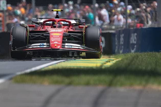 55 Carlos Sainz (esp) Scuderia Ferrari (ita) Ferrari SF-243, during the 2024 Formula 1 Canadian Grand Prix, 9th round of the 2024 Formula 1 World Championship, WM, Weltmeisterschaft from June 7 to 9 2024 at Gilles Villeneuve Circuit in Montreal. Montreal Circuit Gilles-Villeneuve Canada Canada Copyright: xJustPictures.ch PhilippexNanchinox jp-en-EuSpIm-PN4_F1_Canada_08Jun2024_MT035