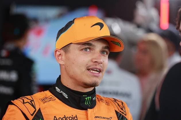 08.06.2024, Circuit Gilles-Villeneuve, Montreal, FORMULA 1 AWS GRAND PRIX DU CANADA 2024 , im Bild Poleposition für George Russell (GBR), Mercedes-AMG Petronas Formula One Team, 2. Startplatz für Max Verstappen (NLD), Oracle Red Bull Racing, 3. Startplatz für Lando Norris (GBR), McLaren F1 Team Defodi-506_20240608_hbr_0293