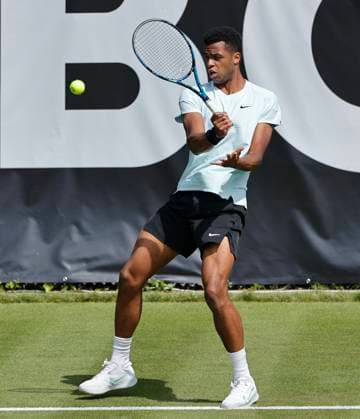 09.06.2024, Boss Open 2024, ATP, Tennis Herren Tour 250, TC Weissenhof Stuttgart, Tennis, im Bild: Giovanni Mpetshi Pericardi (FRA)