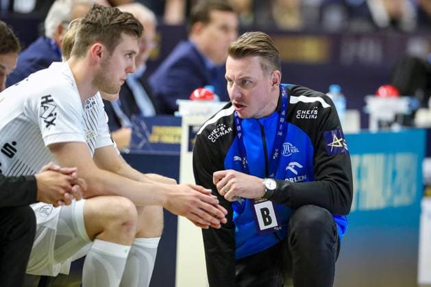 09.06.2024, Köln, Handball, TruckScout24 EHF FINAL4, Machineseeker Champions League Men, Lanxess-Arena, Spiel um Platz 3, SC Magdeburg - THW Kiel: Headcoach Trainer Filip Jicha (THW Kiel) Nordrhein-Westfalen Deutschland *** 09 06 2024, Cologne, Handball, TruckScout24 EHF FINAL4, Machineseeker Champions League Men, Lanxess Arena, Match for 3rd place, SC Magdeburg THW Kiel Headcoach Trainer Filip Jicha THW Kiel North Rhine-Westphalia Germany