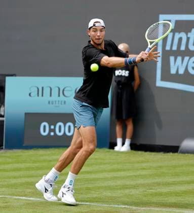 09.06.2024, Boss Open 2024, ATP, Tennis Herren Tour 250, TC Weissenhof Stuttgart, Tennis, im Bild: Jan Lennard Struff (GER)