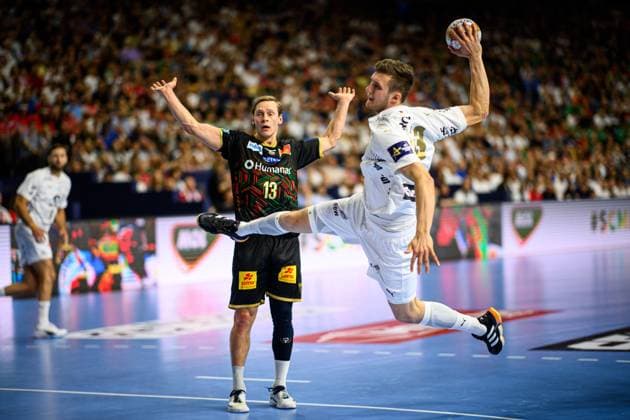 Sport Themen der Woche KW23 Sport Bilder des Tages COLOGNE, GERMANY - 9 JUNE, 2024: The match of TruckScout24 EHF FINAL4 SC Magdeburg vs THW Kiel at Lanxess Arena  Copyright: xVITALIIxKLIUIEVx