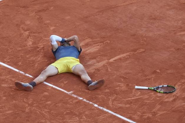 ROLAND GARROS PHOTOPQR LE PARISIEN Le Parisien Arnaud Journois ; PARIS ; 09 06 2024 ; TENNIS , ROLAND GARROS 2024 , SIMPLE MESSIEURS , COURT PHILIPPE CHATRIER 09 06 2024 FINALE CARLOS ALCARAZ vs ALEXANDER ZVEREV PHOTO LE PARISIEN ARNAUD JOURNOIS French Tennis Open in Roland Garros in Paris on June 9, 2024