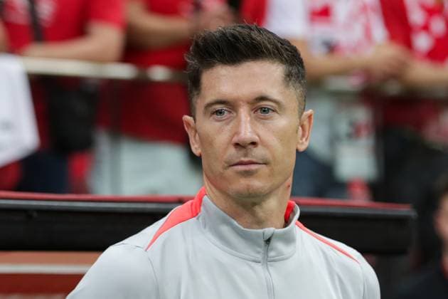 June 7, 2024, Warsaw, Poland: Robert Lewandowski of Poland seen during the Friendly match between Poland and Ukraine at PEG Narodowy. Final score: Poland 3:1 Ukraine. Warsaw Poland - ZUMAs197 20240607_aab_s197_109 Copyright: xGrzegorzxWajdax