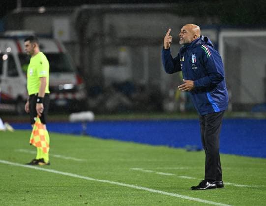 June 9, 2024, Empoli, Italy: Italy s head coach Luciano Spalletti during the. friendly soccer match in preparation for the European football championships in Germany between Italy vs Bosnia Erzegovina Stadium Carlo Castellani in Empoli , Italy, 09 June 2024. ANSA CLAUDIO GIOVANNINI Friendly soccer match Italy vs Bosnia Herzegovina  - ZUMAa110 20240609_zaf_a110_061 Copyright: xClaudioxGiovanninix
