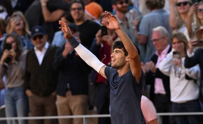 2024 Roland Garros Mens Single Final Carlos Alcaraz (ESP) vs. Alexander Zverev (GER)