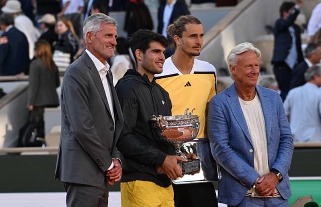 2024 Roland Garros Mens Single Final Carlos Alcaraz (ESP) vs. Alexander Zverev (GER)