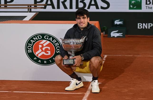 2024 Roland Garros Mens Single Final Carlos Alcaraz (ESP) vs. Alexander Zverev (GER)