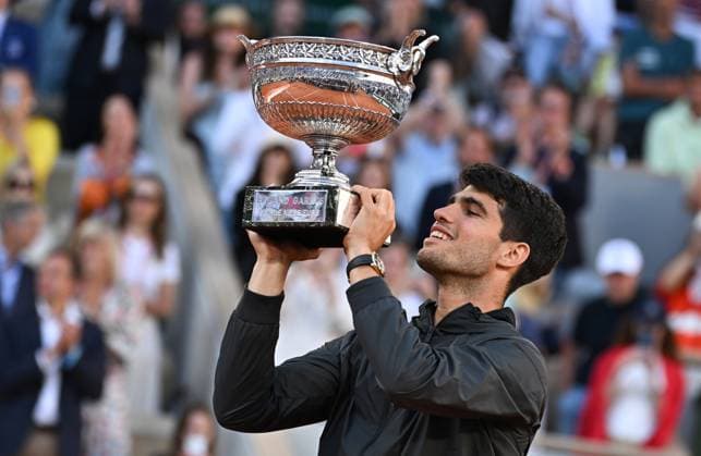 2024 Roland Garros Mens Single Final Carlos Alcaraz (ESP) vs. Alexander Zverev (GER)