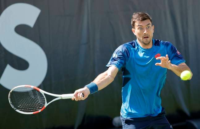 10.06.2024, Boss Open 2024, ATP, Tennis Herren Tour 250, TC Weissenhof Stuttgart, Tennis, im Bild: Sebastian Ofner (AUT)