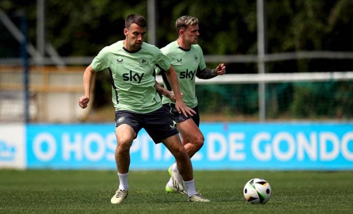 Republic of Ireland Squad Training, Estadio de Sao Miguel, Azores, Portugal 10 6 2024 Seamus Coleman Seamus Coleman 10 6 2024  Copyright: x INPHO RyanxByrnex RB1_8671