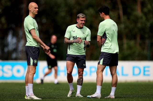 Republic of Ireland Squad Training, Estadio de Sao Miguel, Azores, Portugal 10 6 2024 Sammie Szmodics Sammie Szmodics 10 6 2024  Copyright: x INPHO RyanxByrnex RB1_7509