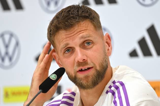Niclas FUELLKRUG (GER), Einzelbild,angeschnittenes Einzelmotiv,Portraet,Portrait,Porträt. Pressekonferenz, Deutsche Fussball Nationalmannschaft,Trainingslager in Herzogenaurach am 10.06.2024