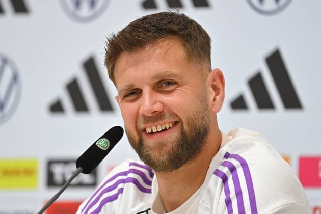 Niclas FUELLKRUG (GER), Einzelbild,angeschnittenes Einzelmotiv,Portraet,Portrait,Porträt. Pressekonferenz, Deutsche Fussball Nationalmannschaft,Trainingslager in Herzogenaurach am 10.06.2024