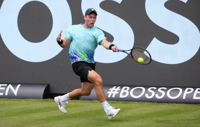 10.06.2024, Deutschland, Stuttgart, Tennis Boss Open 2024, Dominik KOEPFER (GER)