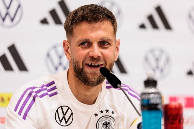 Trainingslager Vorbereitung UEFA EURO 2024 Deutschland; 10.06.2024 Niclas Füllkrug (Deutschland, 9) Trainingslager Vorbereitung UEFA EURO 2024 Deutschland - Pressekonferenz; HerzoBase, Herzogenaurach am 10.06.2024 Copyright: xBEAUTIFULxSPORTS Wunderlx