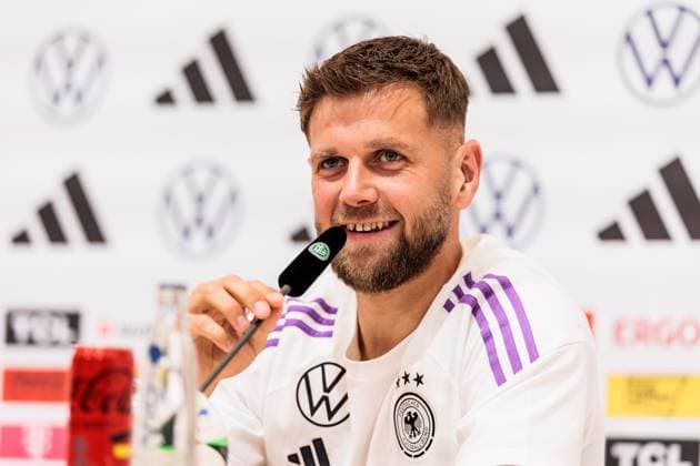 Trainingslager Vorbereitung UEFA EURO 2024 Deutschland; 10.06.2024 Niclas Füllkrug (Deutschland, 9) Trainingslager Vorbereitung UEFA EURO 2024 Deutschland - Pressekonferenz; HerzoBase, Herzogenaurach am 10.06.2024 Copyright: xBEAUTIFULxSPORTS Wunderlx
