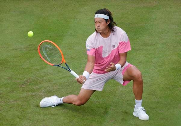 10.06.2024, Boss Open 2024, ATP, Tennis Herren Tour 250, TC Weissenhof Stuttgart, Tennis, im Bild: Zhizhen Zhang (CHN)