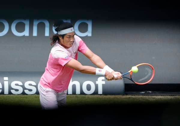10.06.2024, Boss Open 2024, ATP, Tennis Herren Tour 250, TC Weissenhof Stuttgart, Tennis, im Bild: Zhizhen Zhang (CHN)