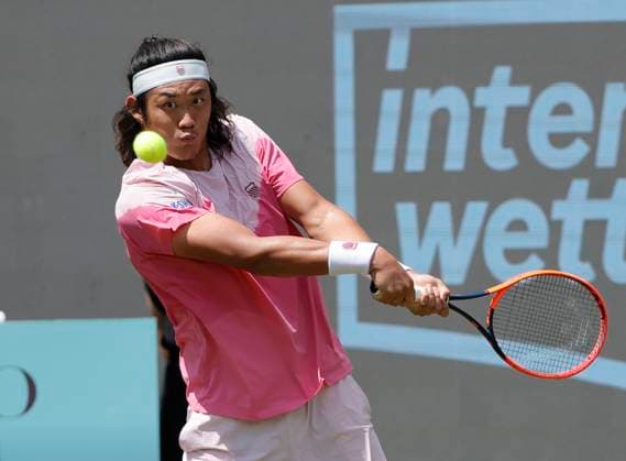 10.06.2024, Boss Open 2024, ATP, Tennis Herren Tour 250, TC Weissenhof Stuttgart, Tennis, im Bild: Zhizhen Zhang (CHN)