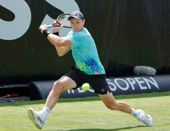 10.06.2024, Boss Open 2024, ATP, Tennis Herren Tour 250, TC Weissenhof Stuttgart, Tennis, im Bild: Dominik Koepfer (GER)