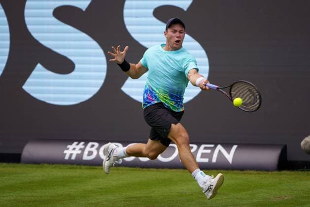 BOSS Open ATP, Tennis Herren 250 2024; Stuttgart, 10.06.2024 Dominik Köpfer (GER, Deutschland); Erste Runde BOSS Open 2024, ATP 250, Anlage des TC Weissenhof am 10.06.2024, Stuttgart. Copyright: xBEAUTIFULxSPORTSx Pajonkx