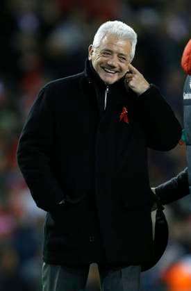 Soccer 2015: Liverpool vs Swansea City NOV 29 Nov. 29, 2015 - Liverpool, United Kingdom - Former player Kevin Keegan takes to the pitchout half time - English Premier League - Liverpool vs Swansea City - Anfield Stadium - Liverpool - England - 29th November 2015 - Picture Simon Bellis Sportimage. Liverpool United Kingdom EDITORIAL USE ONLY Copyright: xx ZUMA-20151129_zaf_si1_043.jpg SportxImagex csmphototwo205593