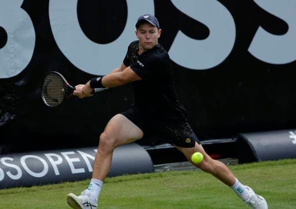 10.06.2024, Boss Open 2024, ATP, Tennis Herren Tour 250, TC Weissenhof Stuttgart, Tennis, im Bild: Dominik Koepfer (GER)