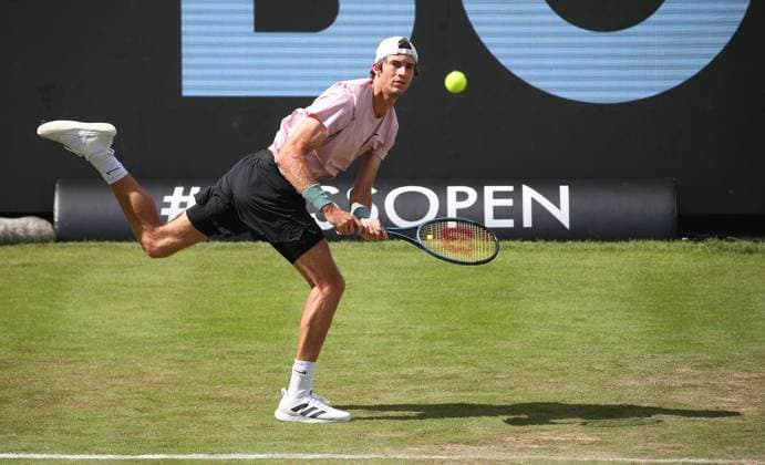 10.06.2024, Deutschland, Stuttgart, Tennis Boss Open 2024, Henri SQUIRE (GER)