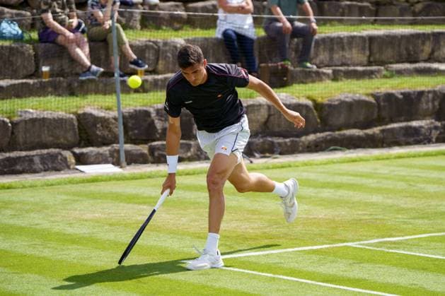 BOSS Open ATP, Tennis Herren 250 2024; Stuttgart, 10.06.2024 Alexander Erler (AUT, Österreich); Erste Runde BOSS Open 2024, ATP 250, Anlage des TC Weissenhof am 10.06.2024, Stuttgart. Copyright: xBEAUTIFULxSPORTSx Pajonkx