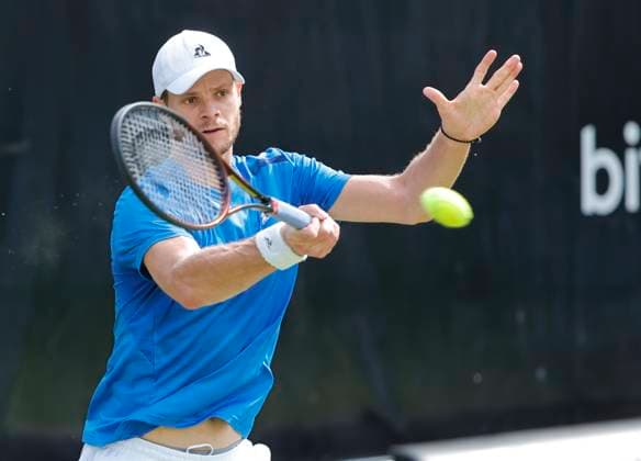 10.06.2024, Boss Open 2024, ATP, Tennis Herren Tour 250, TC Weissenhof Stuttgart, Tennis, im Bild: Yannick Hanfmann (GER)