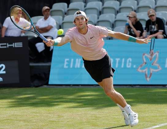 10.06.2024, Boss Open 2024, ATP, Tennis Herren Tour 250, TC Weissenhof Stuttgart, Tennis, im Bild: Henri Squire (GER)