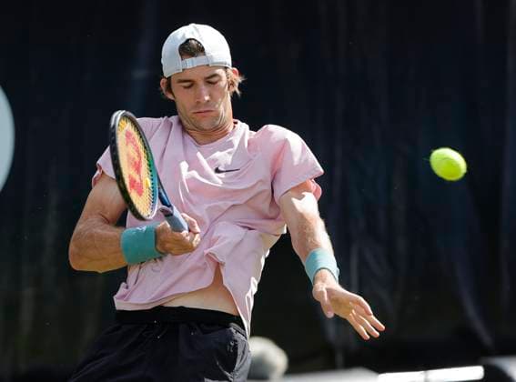 10.06.2024, Boss Open 2024, ATP, Tennis Herren Tour 250, TC Weissenhof Stuttgart, Tennis, im Bild: Henri Squire (GER)
