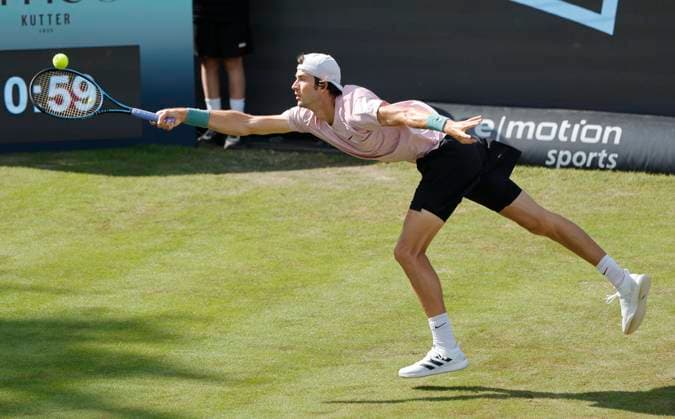 10.06.2024, Boss Open 2024, ATP, Tennis Herren Tour 250, TC Weissenhof Stuttgart, Tennis, im Bild: Henri Squire (GER)