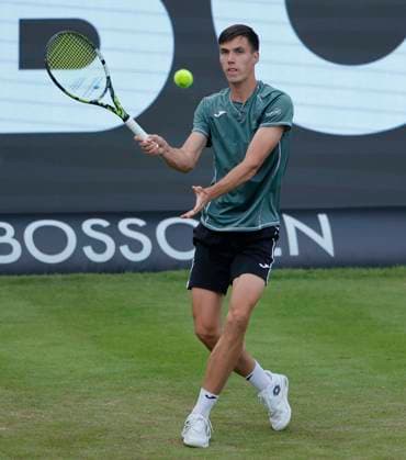 10.06.2024, Boss Open 2024, ATP, Tennis Herren Tour 250, TC Weissenhof Stuttgart, Tennis, im Bild: Fabian Marozsan (HUN)
