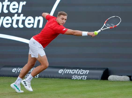 10.06.2024, Boss Open 2024, ATP, Tennis Herren Tour 250, TC Weissenhof Stuttgart, Tennis, im Bild: Hamad Medjedovic (SRB)