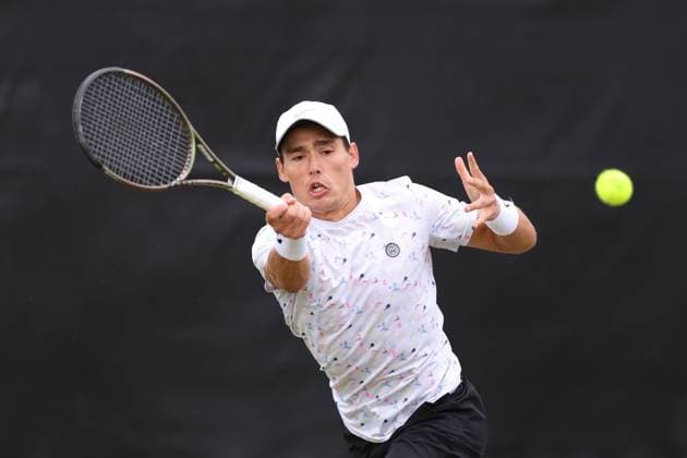 Charles Broom. Rothesay Open Nottingham, Day 1, Tennis, Lexus Nottingham Tennis Centre, Nottingham, UK - 10 June 2024  Copyright: xRyanxBrowne Shutterstockx 14523726dv