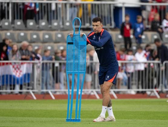 Fussball, Herren, Saison 2023 2024, EM 2024 in Deutschland, Training Kroatien im Volksparkstadion in Neuruppin, Ivan Perisic (Kroatien), 10.06. 2024, Copyright: xMatthiasxKochx