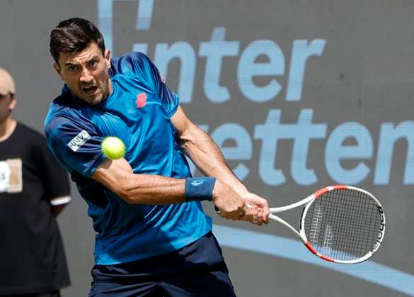 10.06.2024, Boss Open 2024, ATP, Tennis Herren Tour 250, TC Weissenhof Stuttgart, Tennis, im Bild: Sebastian Ofner (AUT)