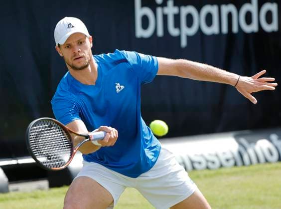 10.06.2024, Boss Open 2024, ATP, Tennis Herren Tour 250, TC Weissenhof Stuttgart, Tennis, im Bild: Yannick Hanfmann (GER)