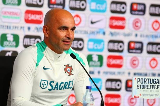 Portugal Lissabon , Fussball Nationalmannschaft, Selecao,10.06.2024 , Pressekonferenz für das Freundschaftsspiel Portugal - Irland ,Vorbereitungsspiel zur Europameisterschaft 2024 , Trainer Roberto Martinez (Portugal) Copyright: FernandoxSoares