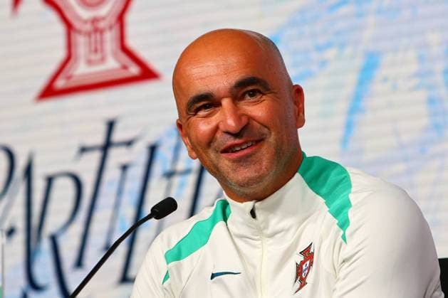 Portugal Lissabon , Fussball Nationalmannschaft, Selecao,10.06.2024 , Pressekonferenz für das Freundschaftsspiel Portugal - Irland ,Vorbereitungsspiel zur Europameisterschaft 2024 , Trainer Roberto Martinez (Portugal) Copyright: FernandoxSoares