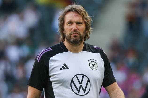 Testspiel: Deutschland - Griechenland am 07.06.2024 im Borussia Park in Mönchengladbach Torwarttrainer Stefan Wessels (Deutschland)