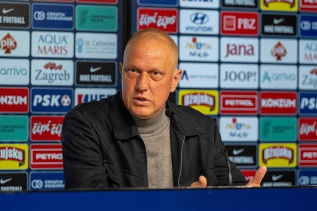 Fussball, Herren, Saison 2023 2024, EM 2024 in Deutschland, Training Kroatien im Volksparkstadion in Neuruppin, EM-Botschafter Ivan Klasnic (Kroatien), 10.06. 2024, Copyright: xMatthiasxKochx