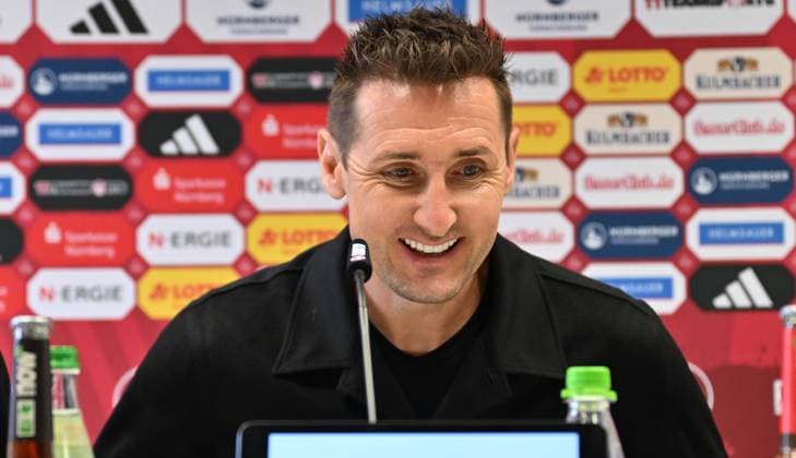 11.06.2024 - 1. FC Nürnberg Nuernberg FCN Club - Medientermin - Pressekonferenz Vorstellung neuer Trainer Cheftrainer - - xwoxzix - Miroslav Klose ( Trainer 1. FC Nürnberg FCN )