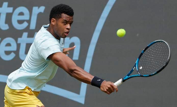 11.06.2024, Boss Open 2024, ATP, Tennis Herren Tour 250, TC Weissenhof Stuttgart, Tennis, im Bild: Giovanni Mpetshi Perricard (FRA)